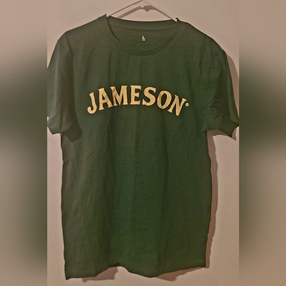 NEW Jamaso Green T-Shirt Size L 100% Cotton Without Tags